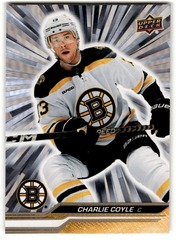 2023-24 Upper Deck Outburst Silver Charlie Coyle #267 Bruins